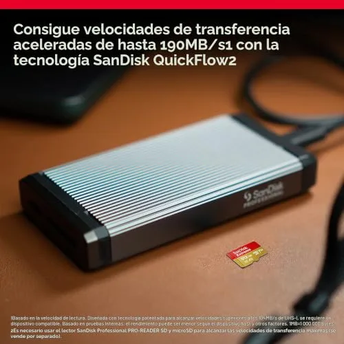 SANDISK ▫️ Extreme MicroSDXC 512 GB UHS-I A2 V30 Classe 10 com adaptador SD 4