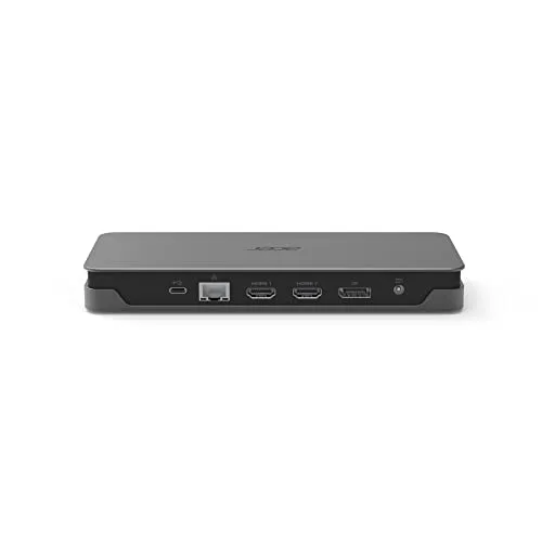 Acer ▫️ Estação de acoplamento USB-C, 2x HDMI 2.0, DisplayPort 1.4, Ethernet 4