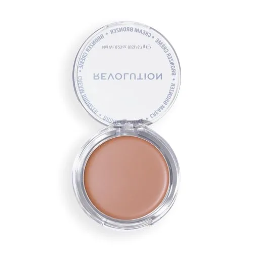 Revolution Beauty London ▫️ Makeup Revolution, Ultra Cream Bronzer, Light, para tons de pele claros, 6,7 g 7