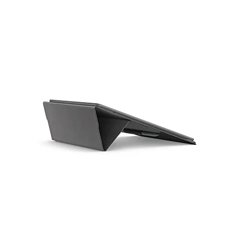Amazon ▫️ Capa em tecido para Kindle Scribe, com tampa dobrável e fecho magnético (compatível apenas com o Kindle Scribe) | Design fino e leve | Preto 4