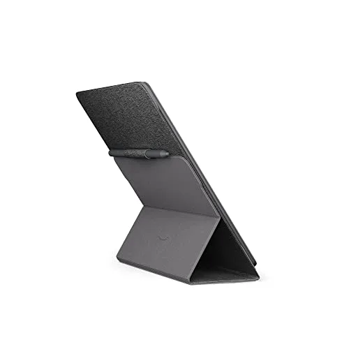 Amazon ▫️ Capa em tecido para Kindle Scribe, com tampa dobrável e fecho magnético (compatível apenas com o Kindle Scribe) | Design fino e leve | Preto 5