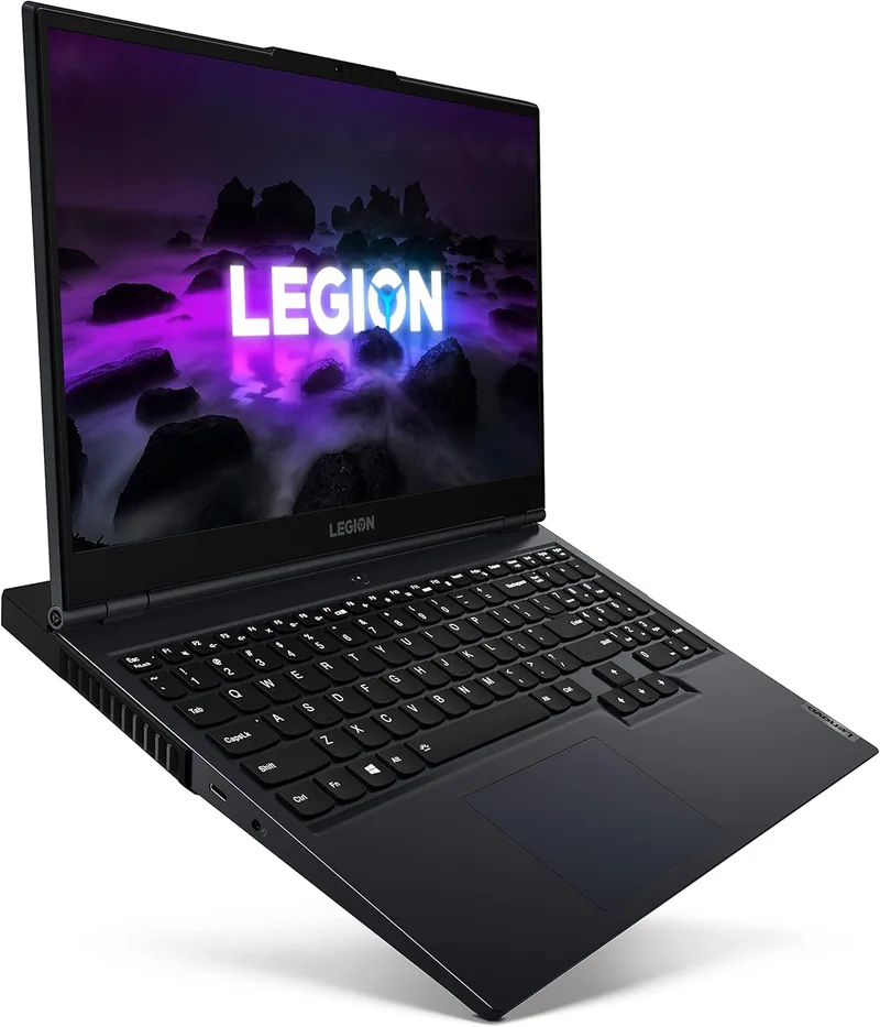 Lenovo ▫️ Legion 5 6.ª Geração - Portátil para jogos de 15,6" FHD 165 Hz (AMD Ryzen 7 5800H, 16 GB de RAM, SSD de 512 GB, NVIDIA GeForce RTX 3060 - 6 GB, Wi-Fi 6, Windows 11 Home) Azul/Preto - Teclado QWERTY em português