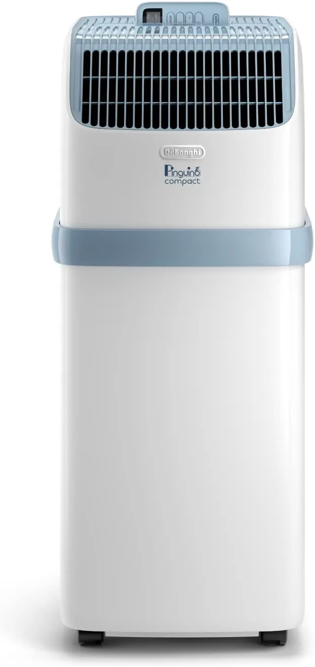 De'Longhi ▫️ Pinguino Compact PAC ES72 YOUNG Ar Condicionado Portátil 8 300 BTU/h, 2,1 kW, até 60 m³, Função Desumidificador e Ventilação, Temporizador de 24 horas