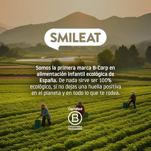 Smileat ▫️ Cachitos de Arroz Integral, Salmão e Ervilhas, Embalagem de 12 x 220 g 6