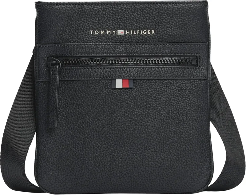 Tommy Hilfiger ▫️ Mala a tiracolo para homem Essential PU Mini Crossover pequena