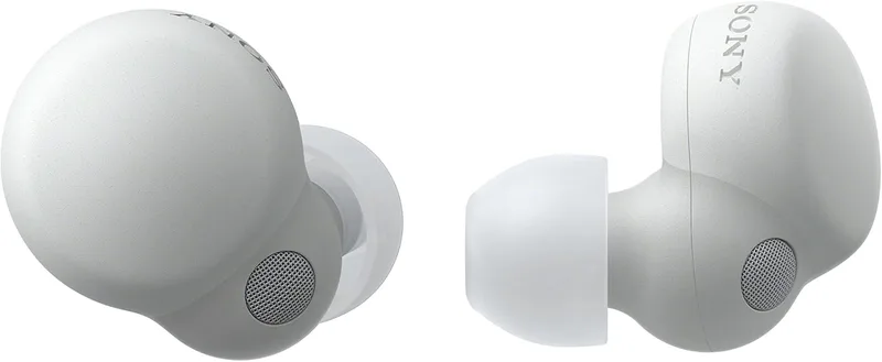 Sony ▫️ Auscultadores LinkBuds S True Wireless com cancelamento de ruído, ultra-leves para uma utilização confortável durante todo o dia, qualidade de chamada cristalina, autonomia da bateria até 20 horas com estojo de carregamento, branco
