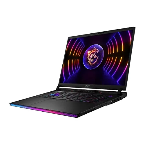 MSI ▫️ Raider GE78 HX 13VG (RTX 4070, GDDR6 8 GB) com MUX 3