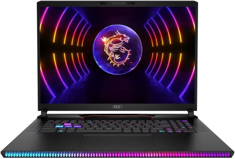 MSI ▫️ Raider GE78 HX 13VG (RTX 4070, GDDR6 8 GB) com MUX