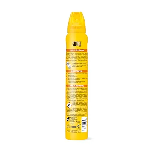 Giorgi Line ▫️ Espuma para Cachos Marcados 24H, Fixação 4, Método Curly - 250 ml 2