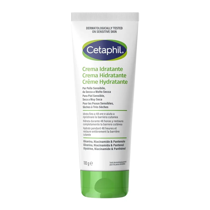 Cetaphil ▫️ Creme hidratante para o rosto e corpo para uso frequente, hidratação intensa durante 24 horas, embalagem de 100 g