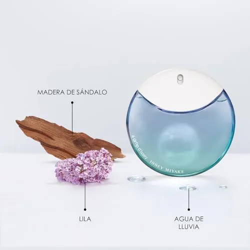 Issey Miyake ▫️ A Drop d’Issey Eau de Parfum Fraîche - Perfume feminino fresco e floral com acordes de chuva, flores de lilás e notas de sândalo e cedro - Disponível em vários tamanhos 2