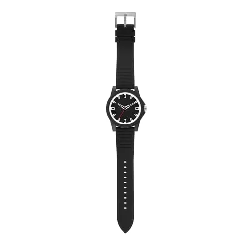 Armani Exchange ▫️ Relógio de homem movimento de quartzo com três ponteiros e caixa de 44 mm com bracelete em silicone 7