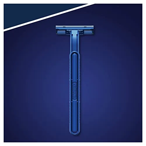 Gillette ▫️ Blue II, lâmina de barbear descartável para homem, embalagem de 40 unidades 2