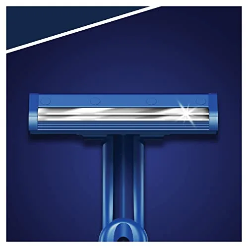 Gillette ▫️ Blue II, lâmina de barbear descartável para homem, embalagem de 40 unidades 3