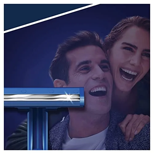 Gillette ▫️ Blue II, lâmina de barbear descartável para homem, embalagem de 40 unidades 5