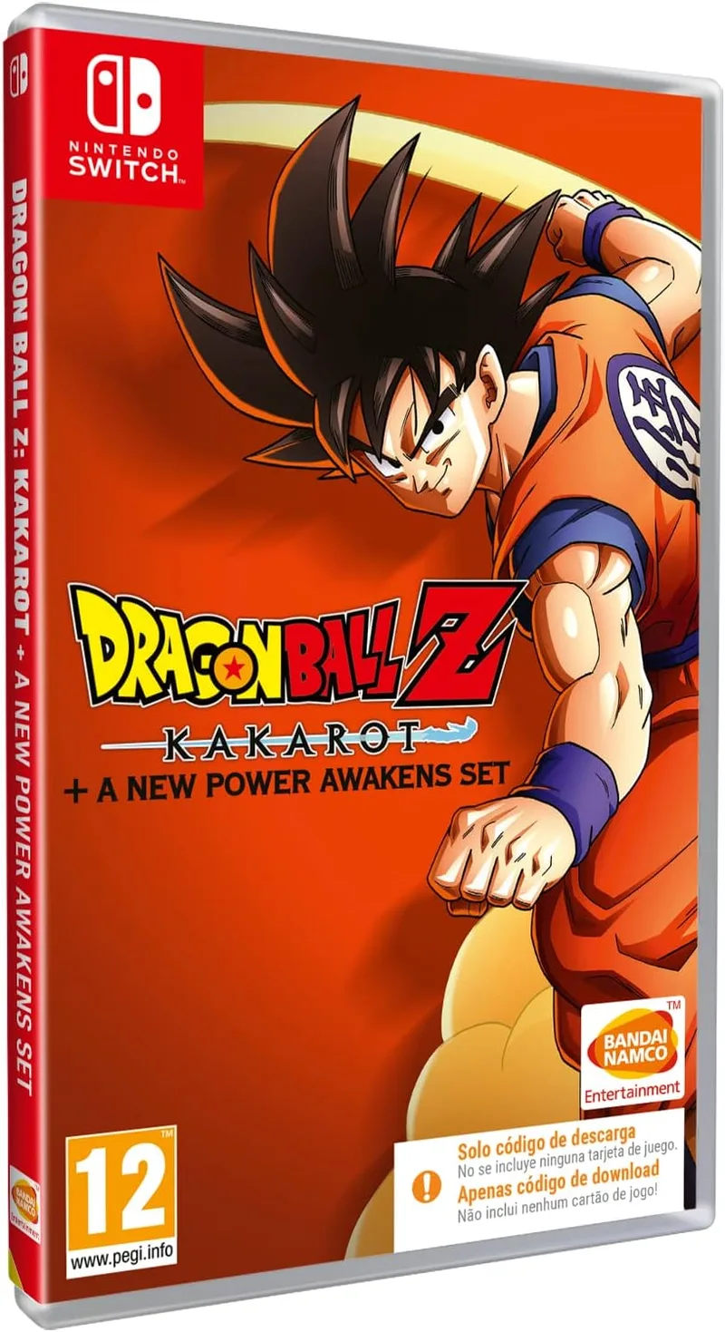 Bandai Namco ▫️ Dragon Ball Z: Kakarot Code In The Box - Switch