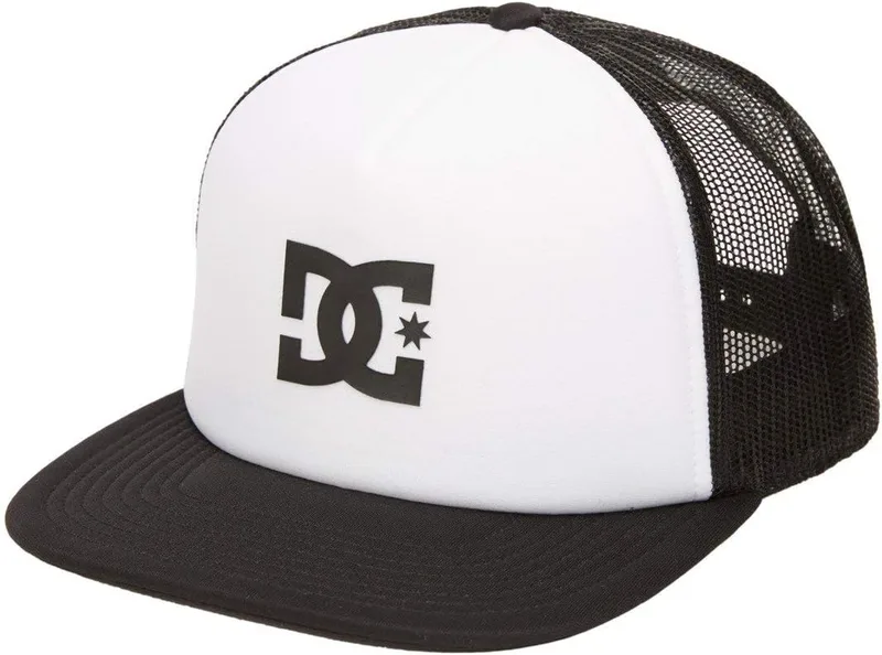 DC Shoes ▫️ Gas Station - Boné Trucker para Crianças