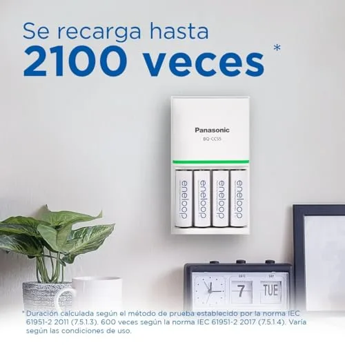 eneloop ▫️ Pilhas recarregáveis AAA (embalagem de 8) - 800 mAh NiMH 3