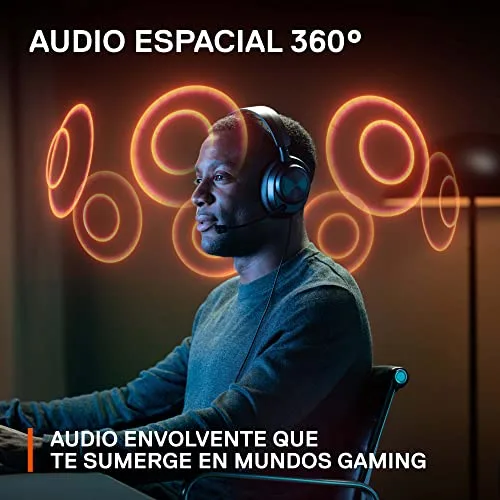 SteelSeries ▫️ Arctis Nova Pro - Auscultadores com fio para Xbox - Áudio de alta resolução - Áudio espacial de 360° - GameDAC Gen 2 - Microfone ClearCast Gen 2 - Xbox, PC, PS5, PS4, Switch 2 5