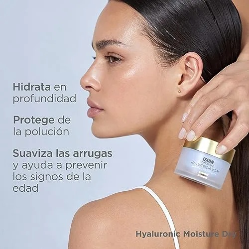 ISDIN ▫️ ISDINCEUTICS Hyaluronic Moisture Normal, Creme Facial Hidratante de Textura Leve com Ácido Hialurónico, 50 g 3