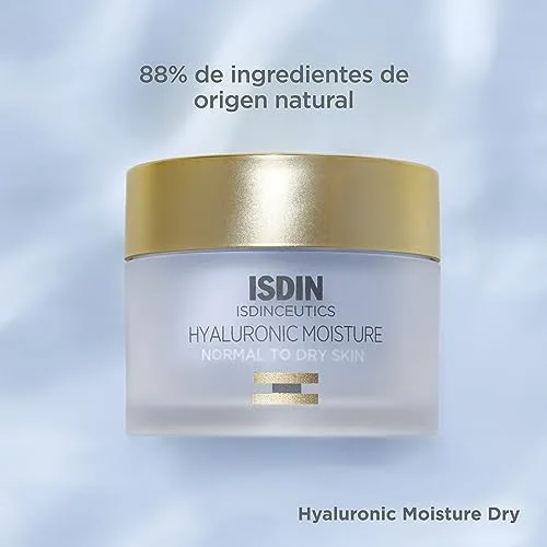 ISDIN ▫️ ISDINCEUTICS Hyaluronic Moisture Normal, Creme Facial Hidratante de Textura Leve com Ácido Hialurónico, 50 g 4