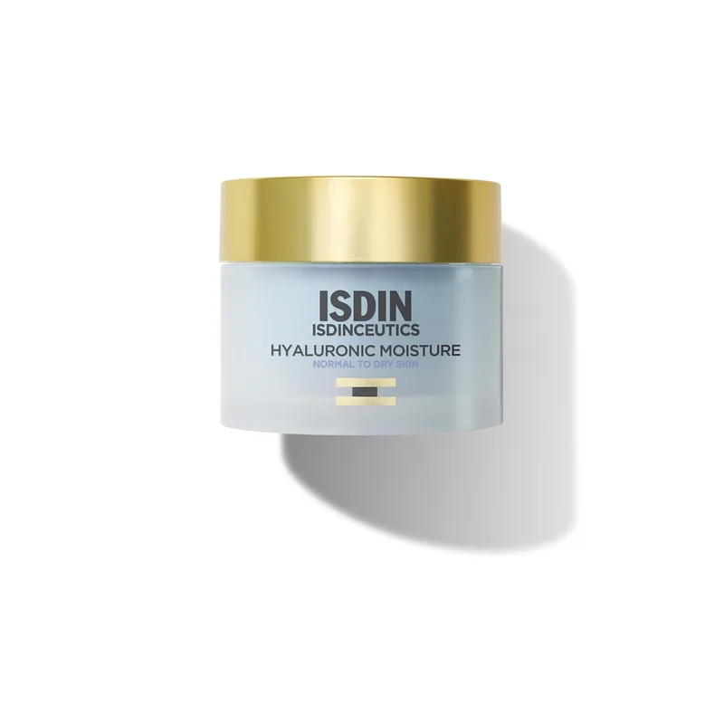ISDIN ▫️ ISDINCEUTICS Hyaluronic Moisture Normal, Creme Facial Hidratante de Textura Leve com Ácido Hialurónico, 50 g