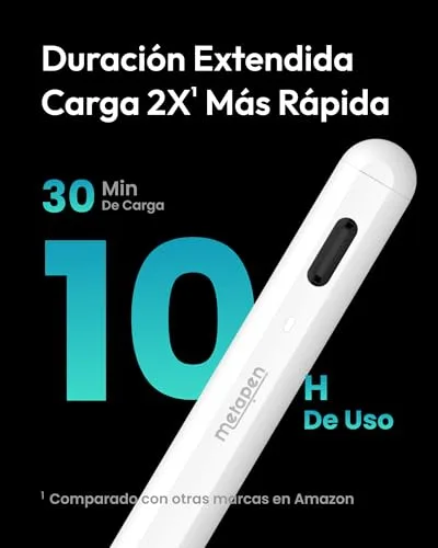 metapen ▫️ A8 Lápis para iPad 2018-2026, Atração Magnética, Rejeição da Palma da Mão 3