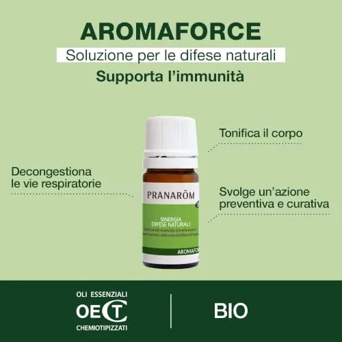 PRANAROM ▫️ Aromaforce Defesas Naturais BIO 5 ml – Imunidade no Inverno 2