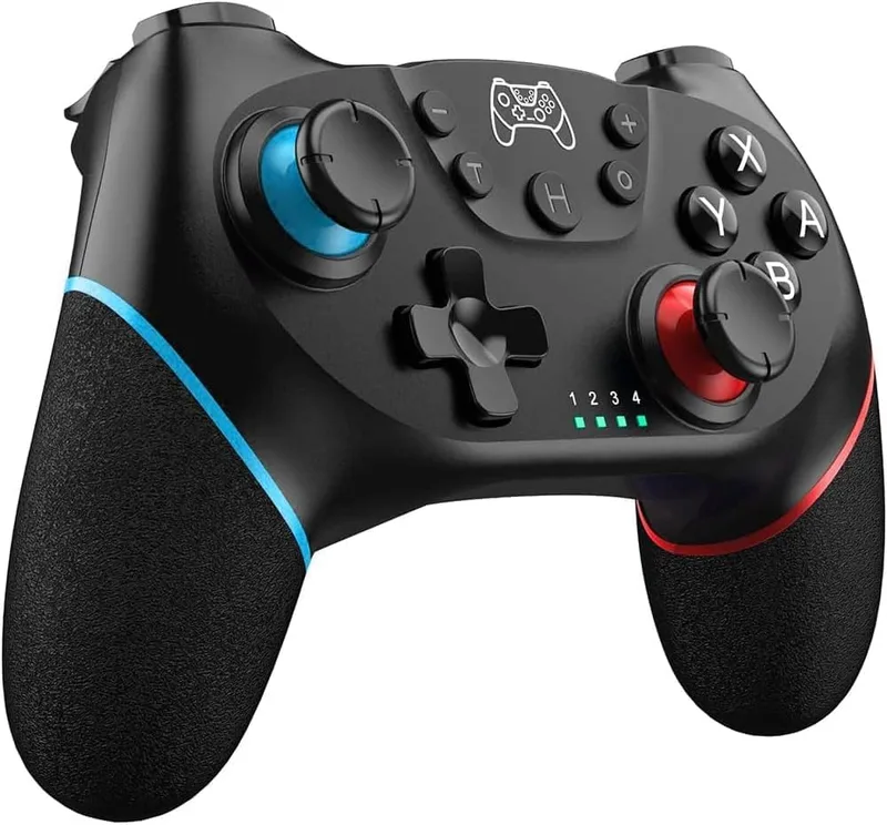 Sefitopher ▫️ Comando para Switch, Comando sem fios para Switch, Comando Pro Controller para Switch/Switch Lite/Switch OLED com Gyro Axis/Dual Shock/Função Turbo e Captura de Ecrã