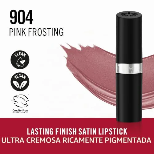 Rimmel London ▫️ Lasting Finish | Batom | Tom 904 Pink Frosting | 4 g 6