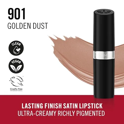 Rimmel London ▫️ Lasting Finish Shimmers, Tom 901 Gold Dust, 1 unidade (embalagem de 1) 6