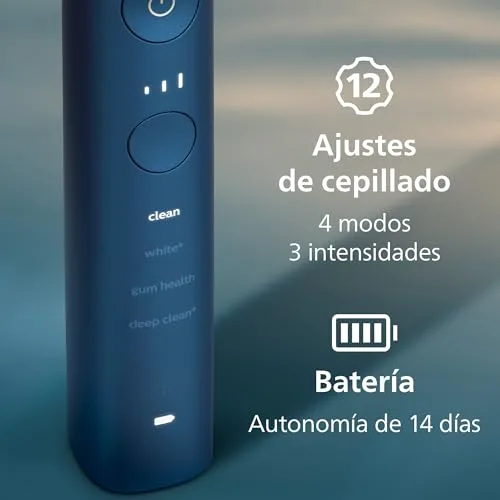 PHILIPS ▫️ Sonicare DiamondClean 9000, escova de dentes elétrica, edição especial, escova de dentes sónica com aplicação, sensor de pressão, base de carregamento, cor aguamarina, modelo HX9911/89 7