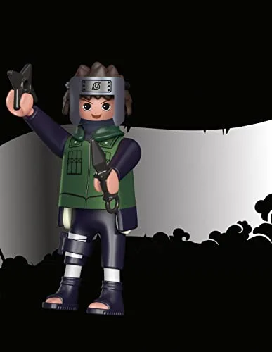 PLAYMOBIL ▫️ Naruto Shippuden 71105 Yamato com Casaco Verde, máscara com protetor de bochechas, Conjunto Criativo para Fãs de Anime com Detalhes e Extras autênticos, 9 peças, a partir dos 5 anos 2