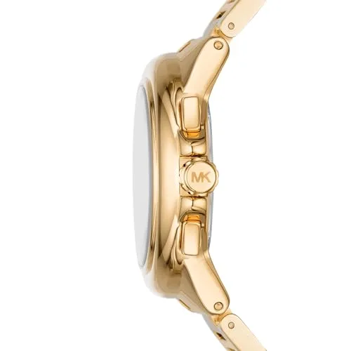 Michael Kors ▫️ Relógio Camille para mulher, movimento cronógrafo de quartzo de 43 mm com bracelete em aço inoxidável 2