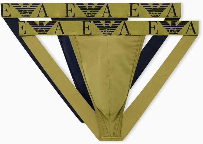 Emporio Armani ▫️ Conjunto de 2 tangas para homem (Conjunto de 2)
