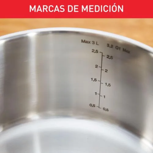 Tefal ▫️ Duetto On - Conjunto de 3 peças + 3 acessórios, aço inoxidável 7