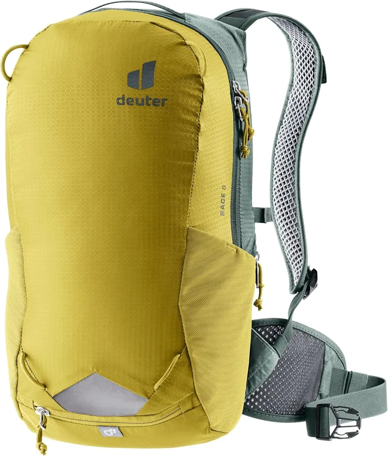 Mochila de Ciclismo Deuter Race 8, Turmeric-Ivy