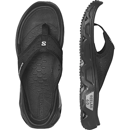 SALOMON ▫️ Reelax Break 6.0 Calçado de recuperação para homem, Passada amortecida, Apoio do pé sem costuras, Leveza 6