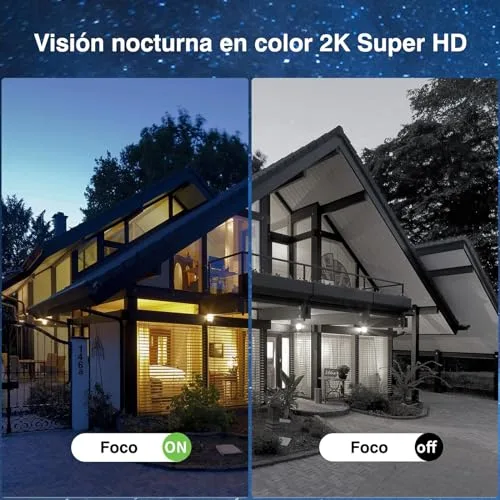 Xega ▫️ Câmara de segurança sem fios 4G LTE para exterior, alimentada a energia solar 6