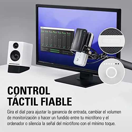 Elgato ▫️ Wave:3 White, microfone de condensador USB 4