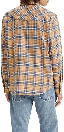Levi's ▫️ Camisa Relaxed Fit Western para homem 4