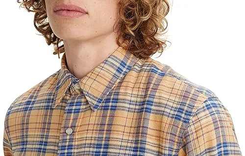 Levi's ▫️ Camisa Relaxed Fit Western para homem 6