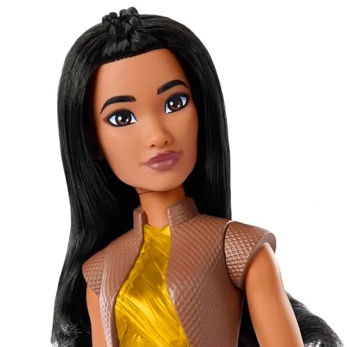 Mattel ▫️ Disney Princess Raya - Boneca da princesa do filme «Raya e o Último Dragão», brinquedo para maiores de 3 anos (HLX22) 3