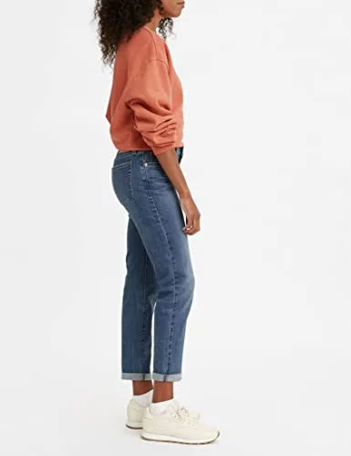 Levi's ▫️ Calças de ganga Mid Rise Boyfriend para mulher 3