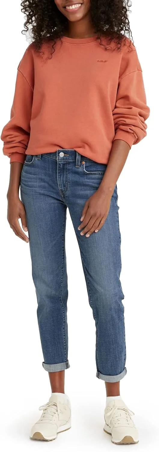 Levi's ▫️ Calças de ganga Mid Rise Boyfriend para mulher