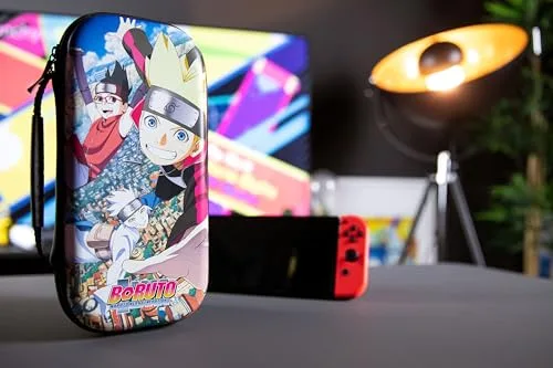 Konix ▫️ Boruto Naruto Next Generations Capa de proteção e transporte World para Nintendo Switch, Switch Lite e Switch OLED - Design Equipa 7 de Konoha 3