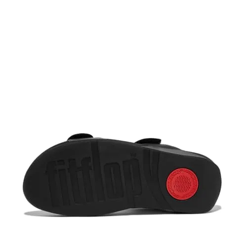 Fitflop ▫️ Lulu - Sandálias de couro com tira traseira ajustável - Sandálias deslizantes para mulher 6