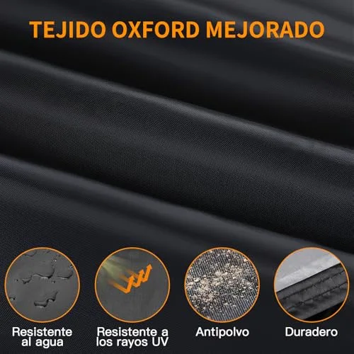Faireach ▫️ Capa impermeável para bicicleta para uso exterior, proteção contra raios UV, chuva, neve e poeira, 210D Oxford 2