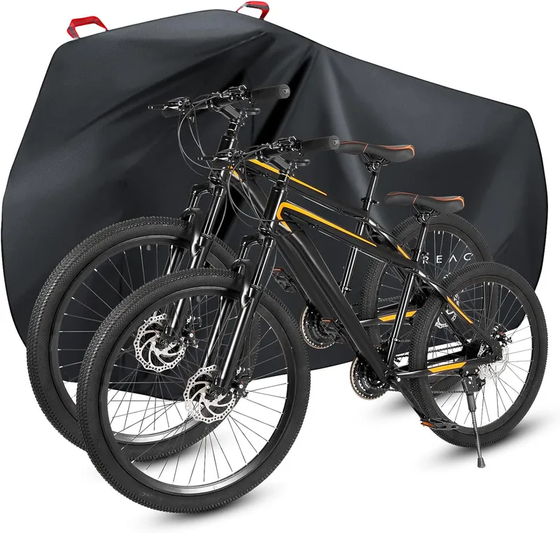 Faireach ▫️ Capa impermeável para bicicleta para uso exterior, proteção contra raios UV, chuva, neve e poeira, 210D Oxford