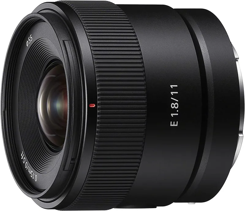 Sony ▫️ E 11 mm F1.8 APS-C, lente fixa ultra grande angular para câmaras APS-C